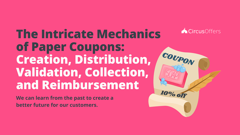 The Intricate Mechanics of Paper Coupons - Creation, Distribution, Validation, Collection and Redemption